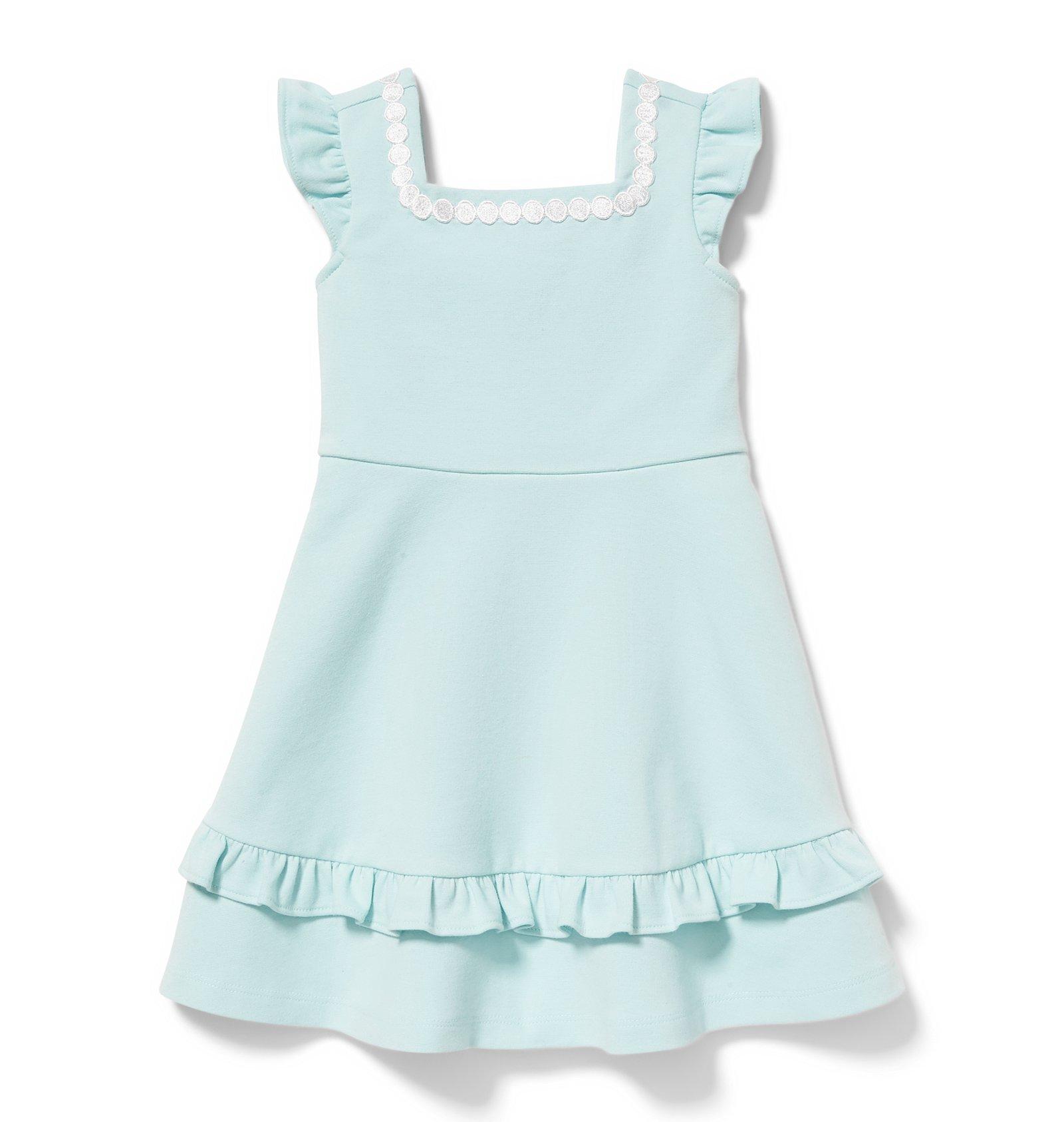 Dot Trim Ponte Dress image number 0