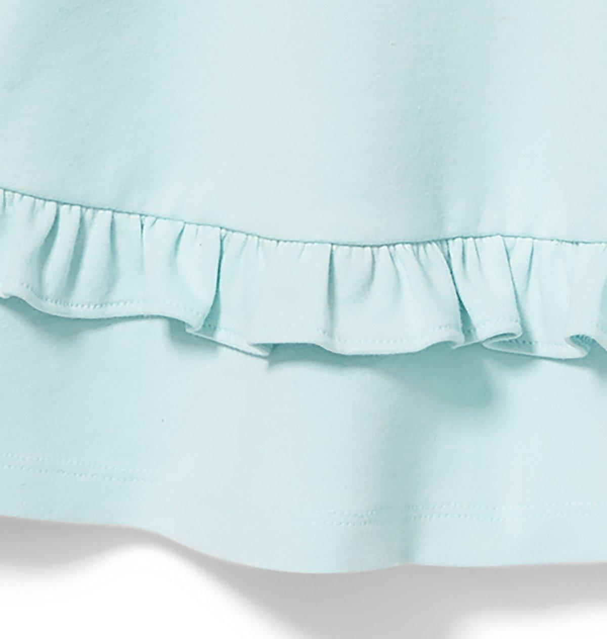 Dot Trim Ponte Dress image number 3