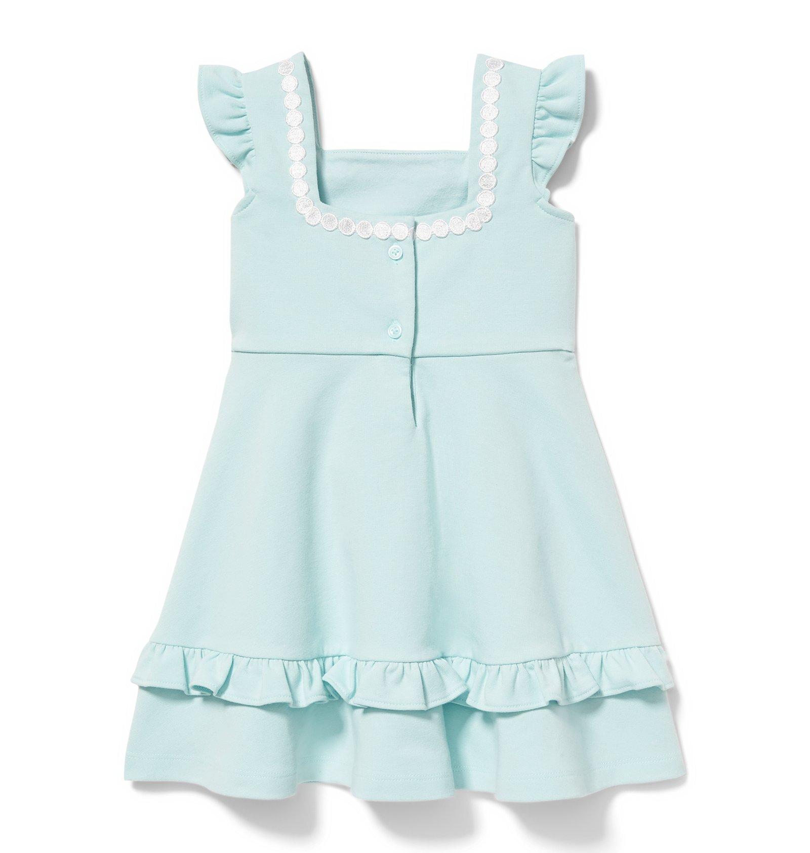 Dot Trim Ponte Dress image number 1