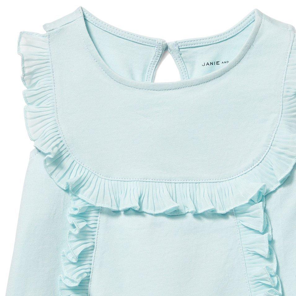 Chiffon Trim Top image number 2