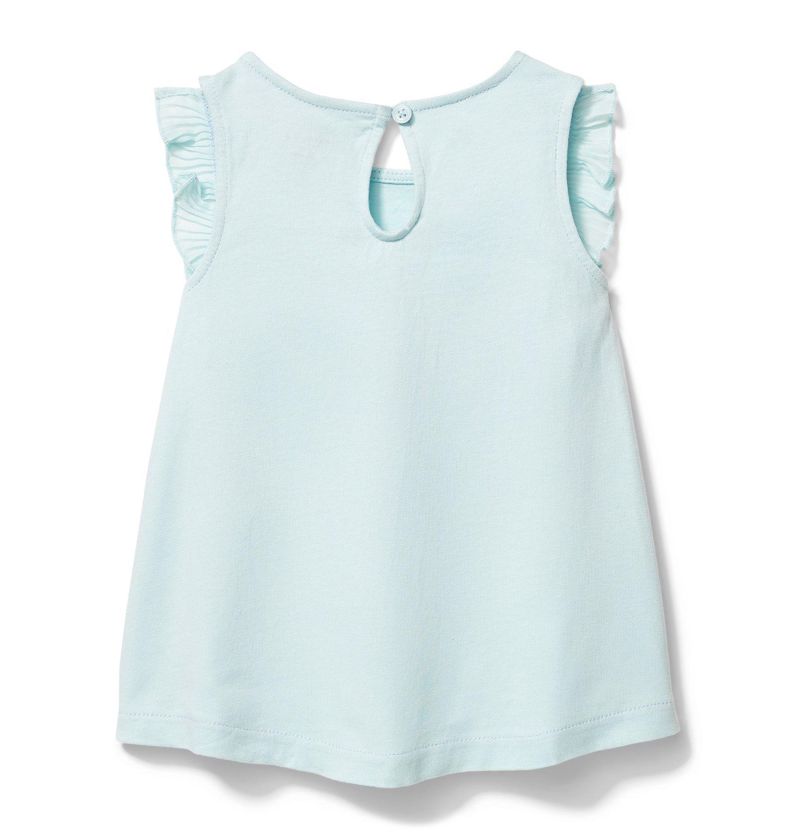 Chiffon Trim Top image number 1