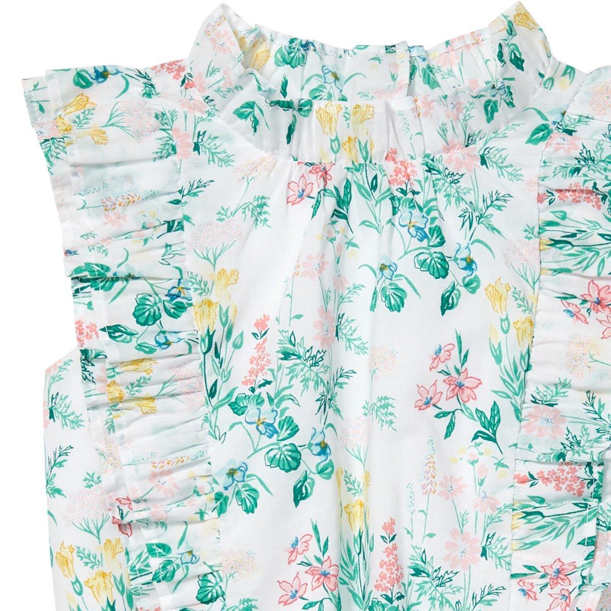 Floral Ruffle Top image number 2
