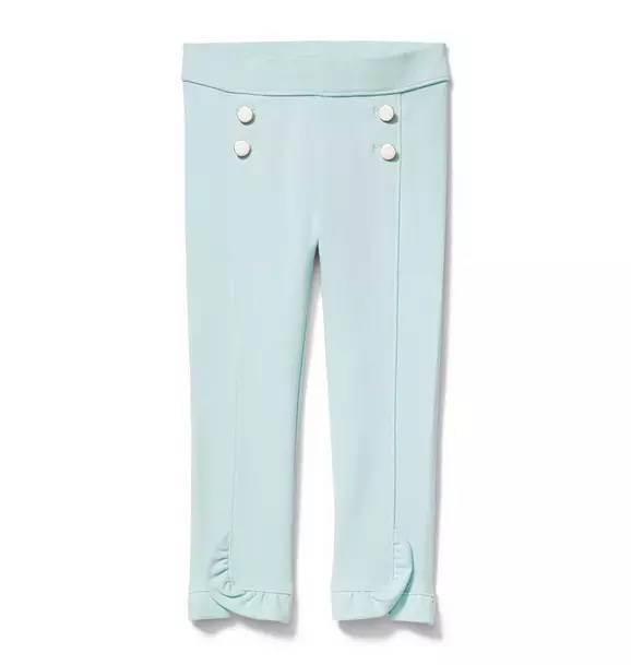 Button Front Ponte Pant image number 0