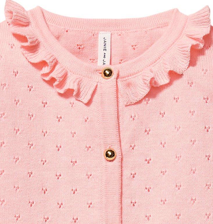 Pointelle Cardigan image number 2