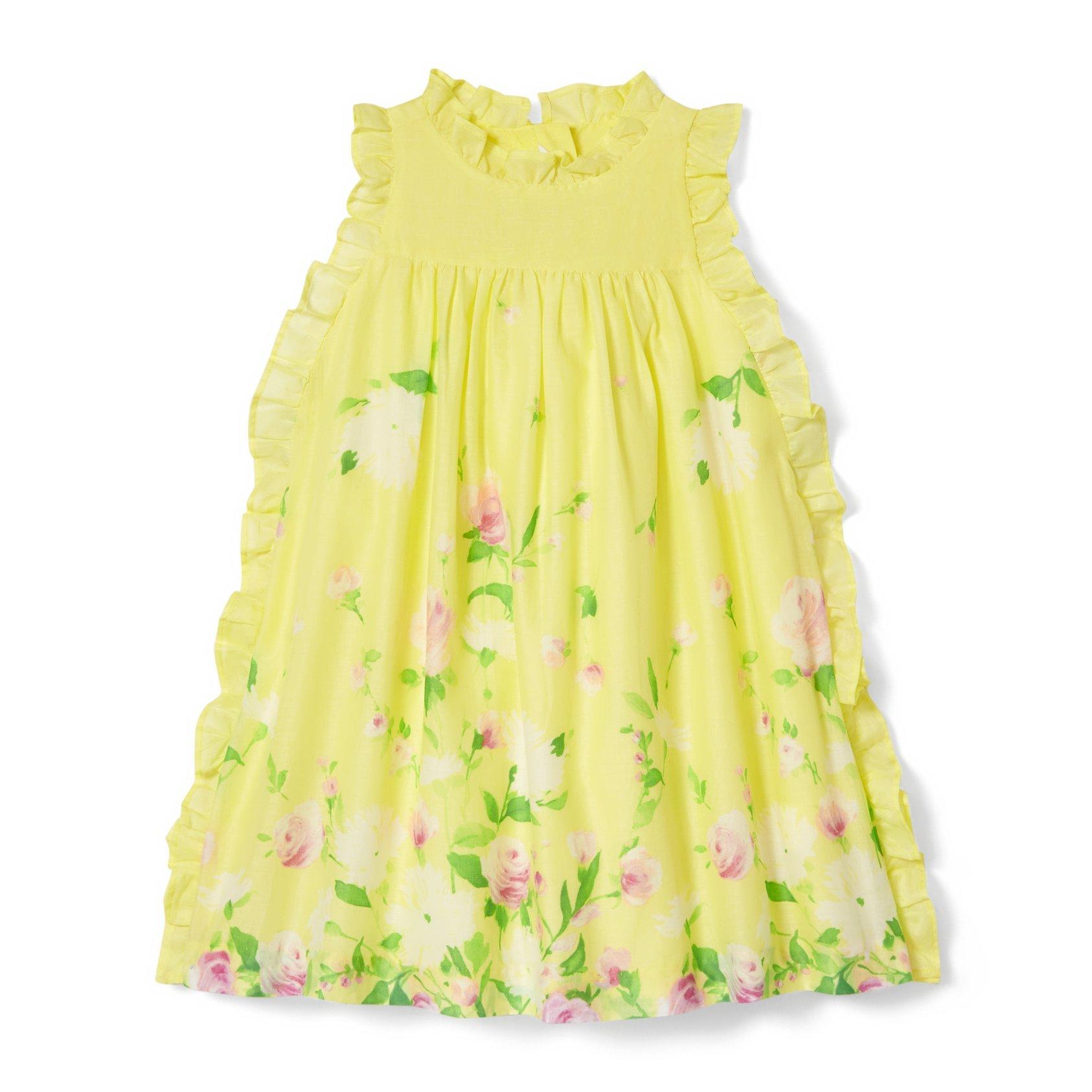 Floral Ruffle Trim Dress image number 0