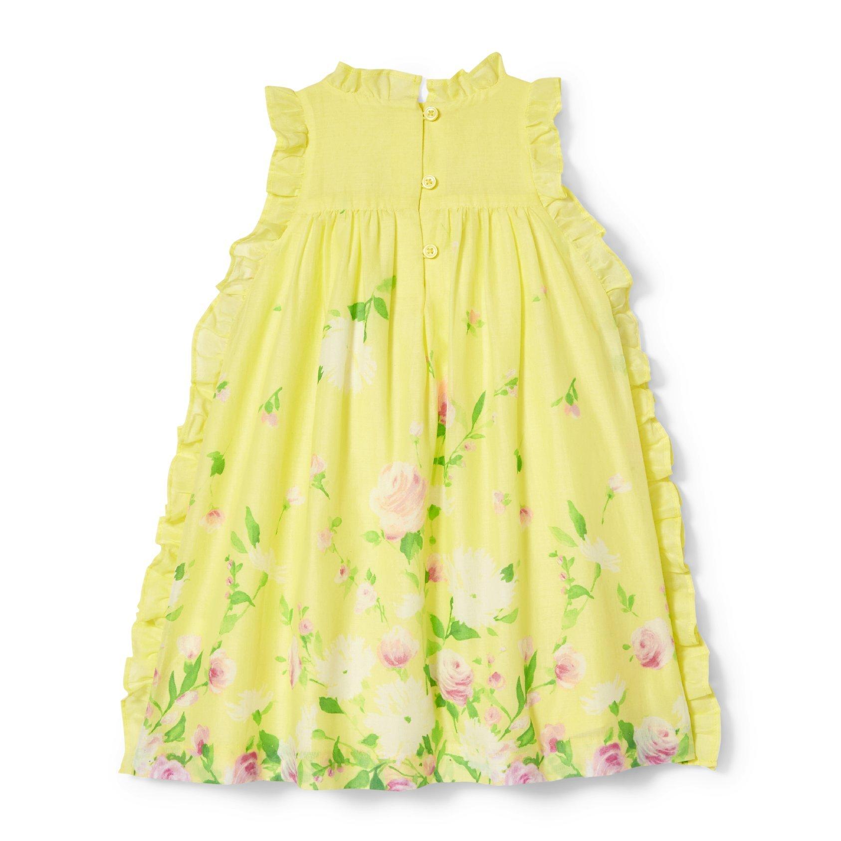 Floral Ruffle Trim Dress image number 1