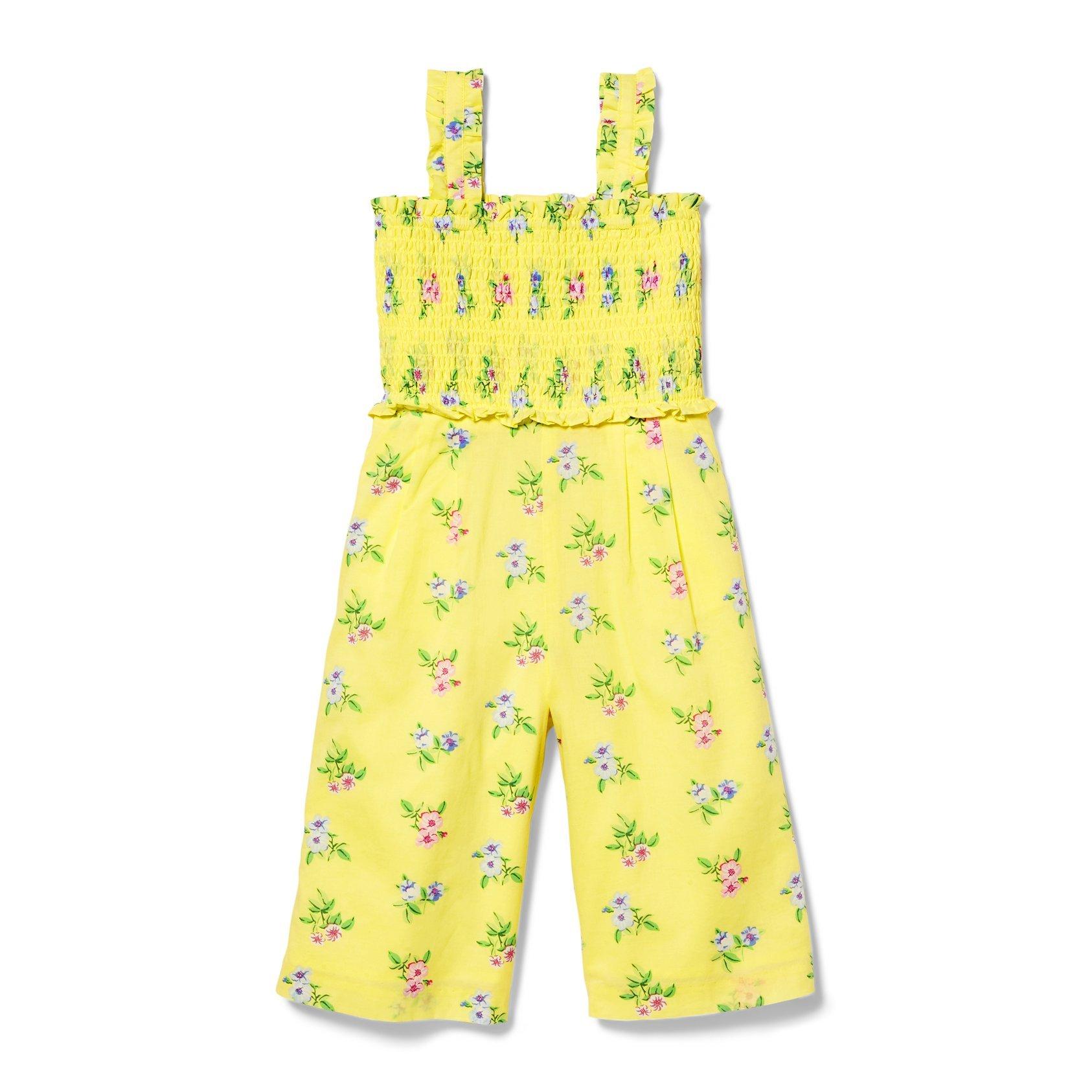 Floral Smocked Jumpsuit image number 0