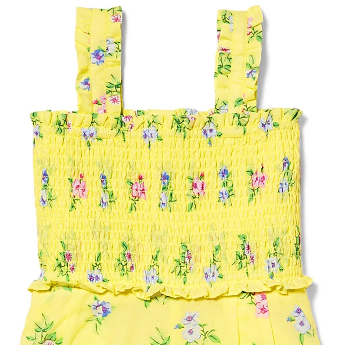 Floral Smocked Jumpsuit image number 3