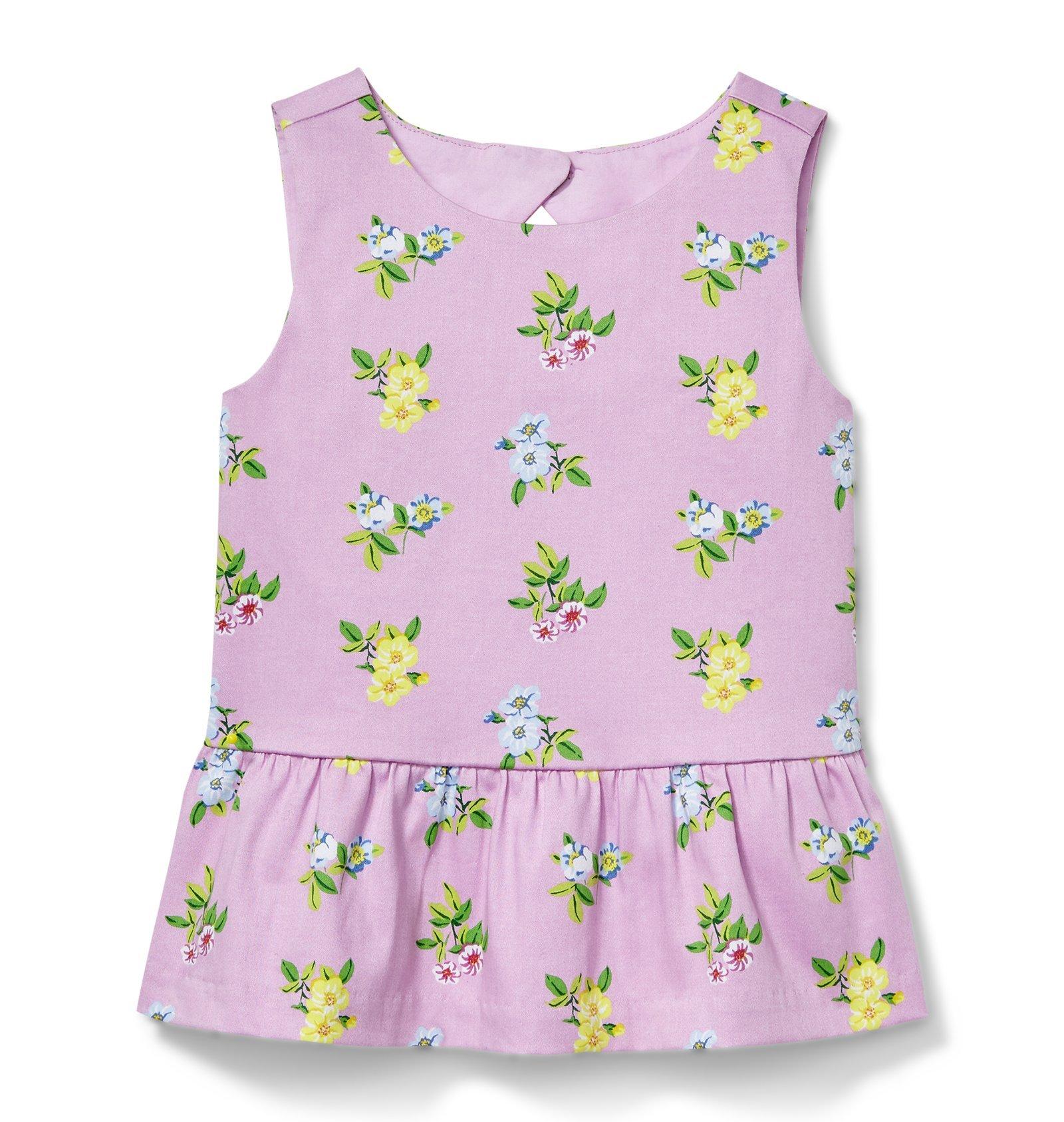Floral Peplum Top