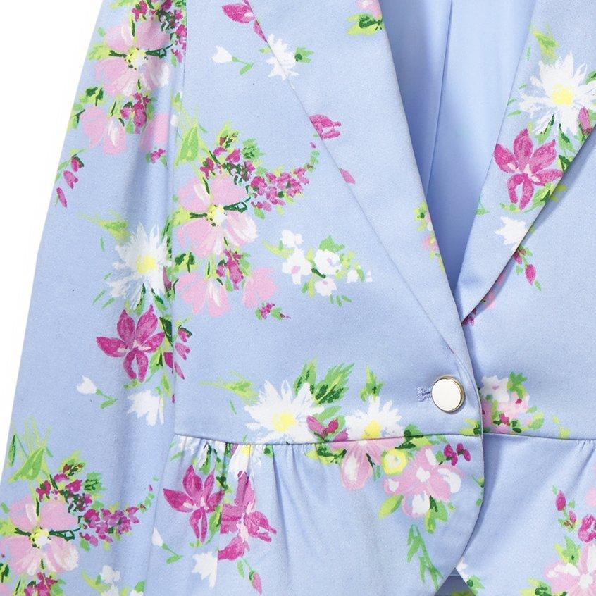 Floral Peplum Blazer image number 2