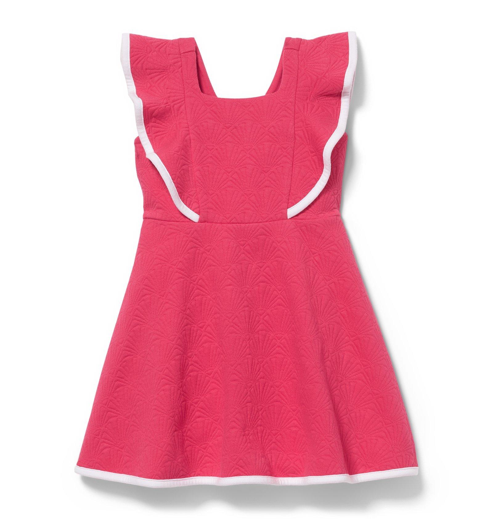 Quilted Jacquard Dress image number 0