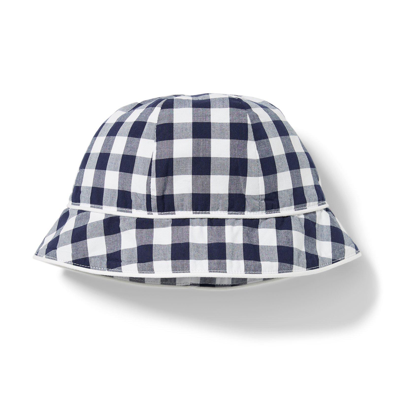 gingham bucket hat