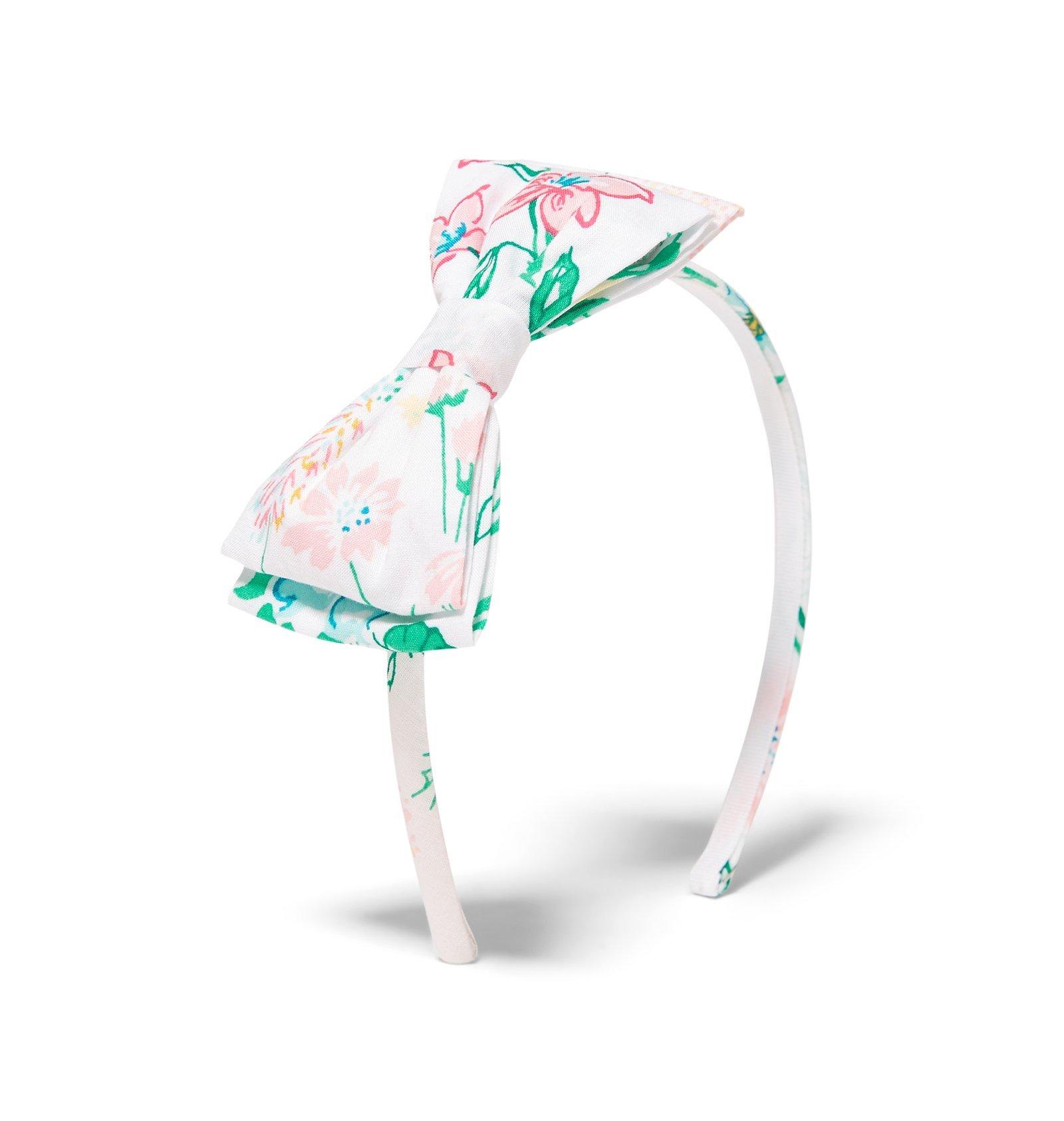 Floral Bow Headband image number 0