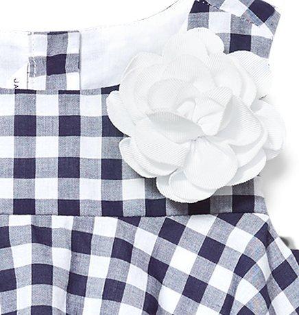 Gingham Tiered Ruffle Dress image number 2