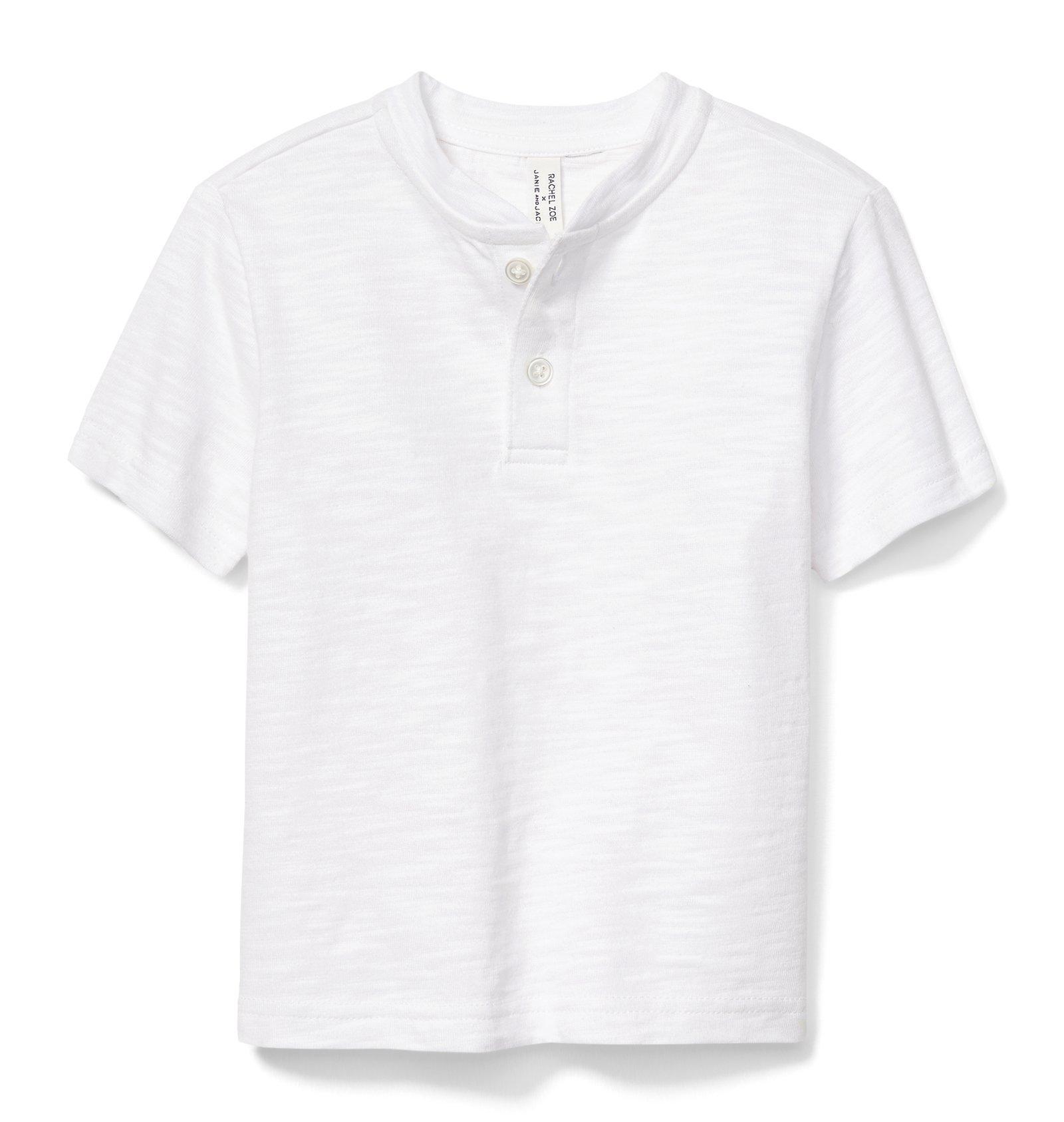 Rachel Zoe Slub Henley Tee image number 0