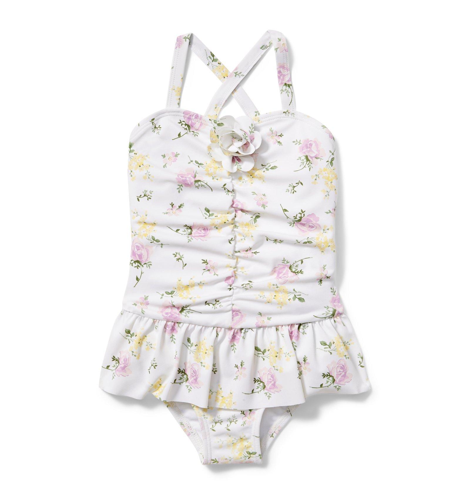 Juno Valentine Floral Swimsuit 