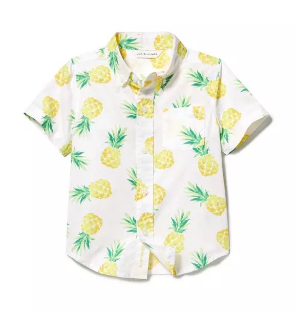 Pineapple Poplin Shirt