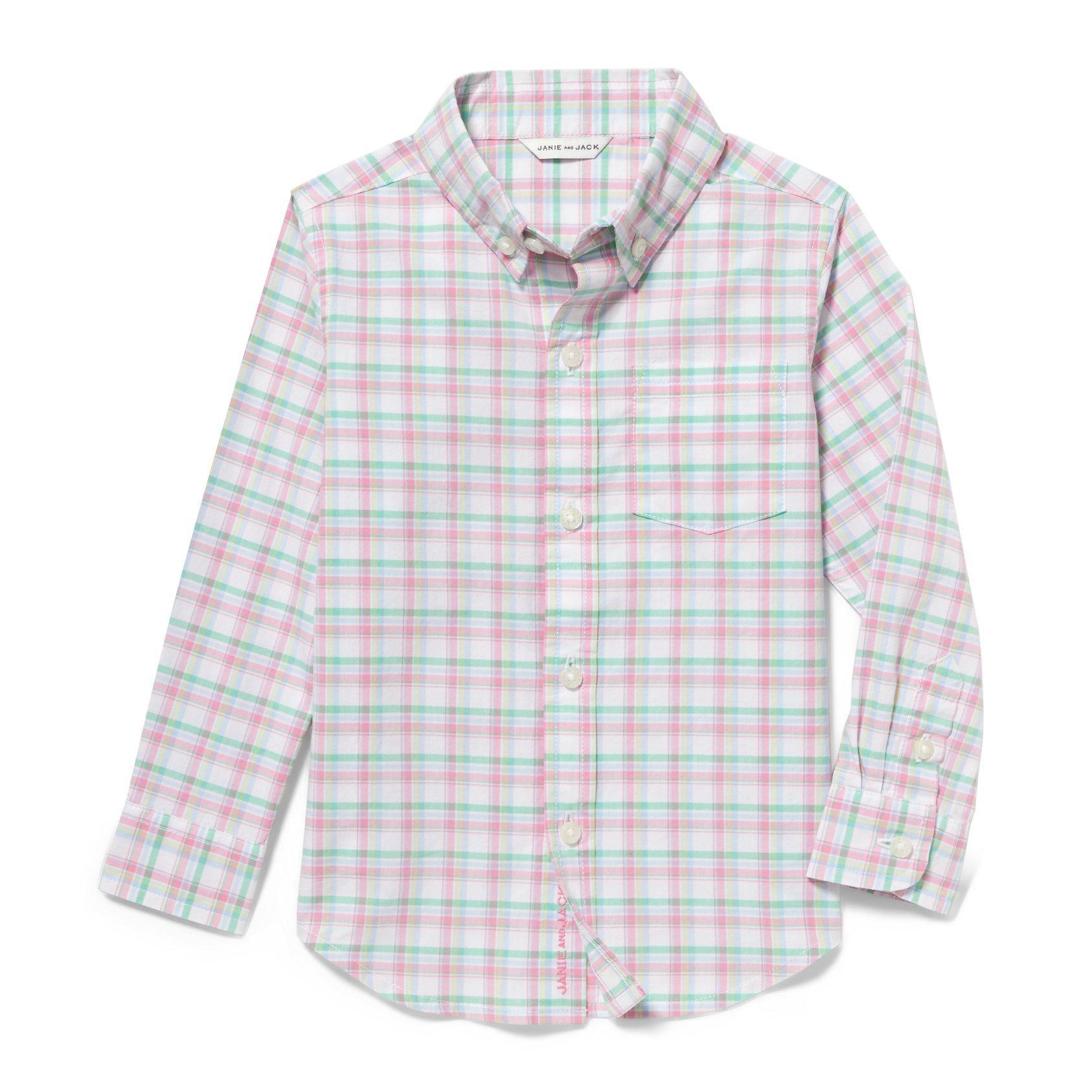 Check Poplin Shirt image number 0