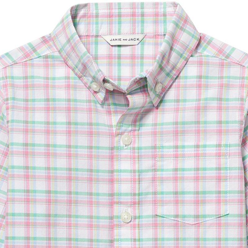 Check Poplin Shirt image number 1