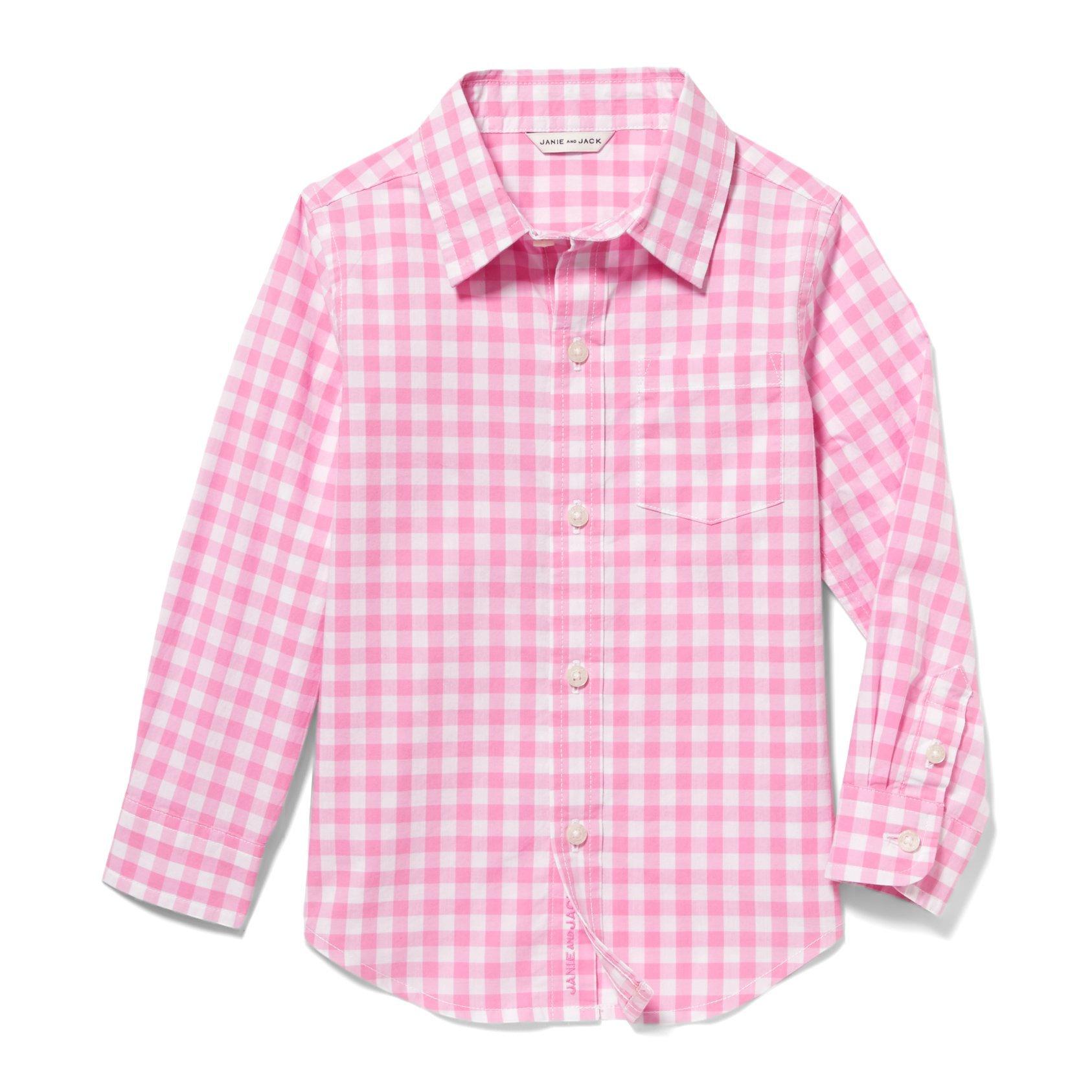 Gingham Poplin Shirt image number 0