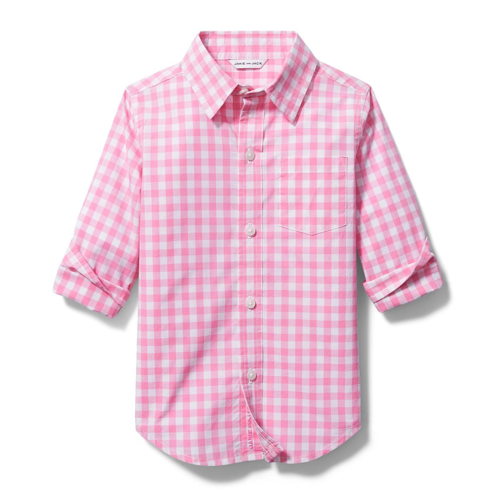 Gingham Poplin Shirt image number 1
