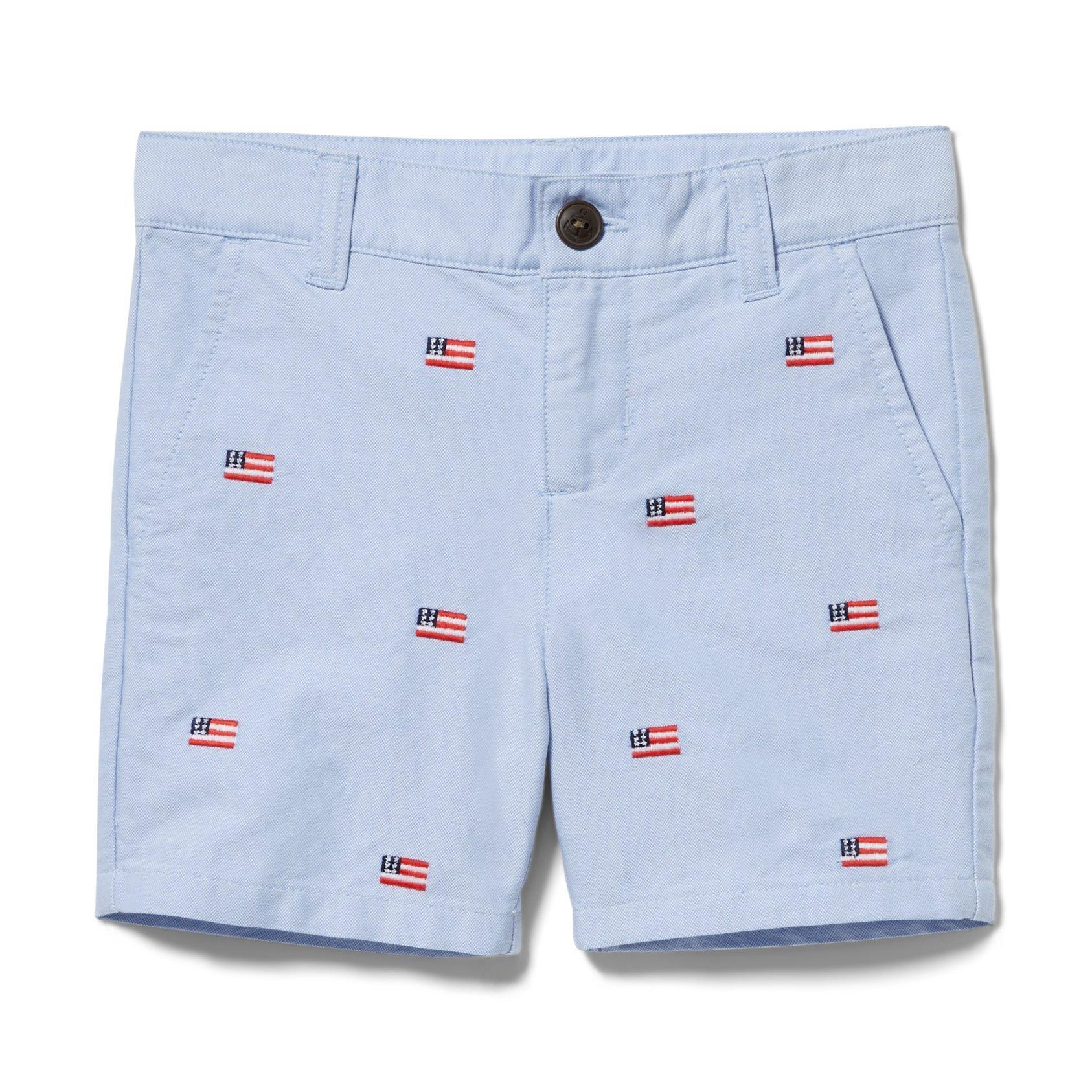 Embroidered Oxford Short image number 0