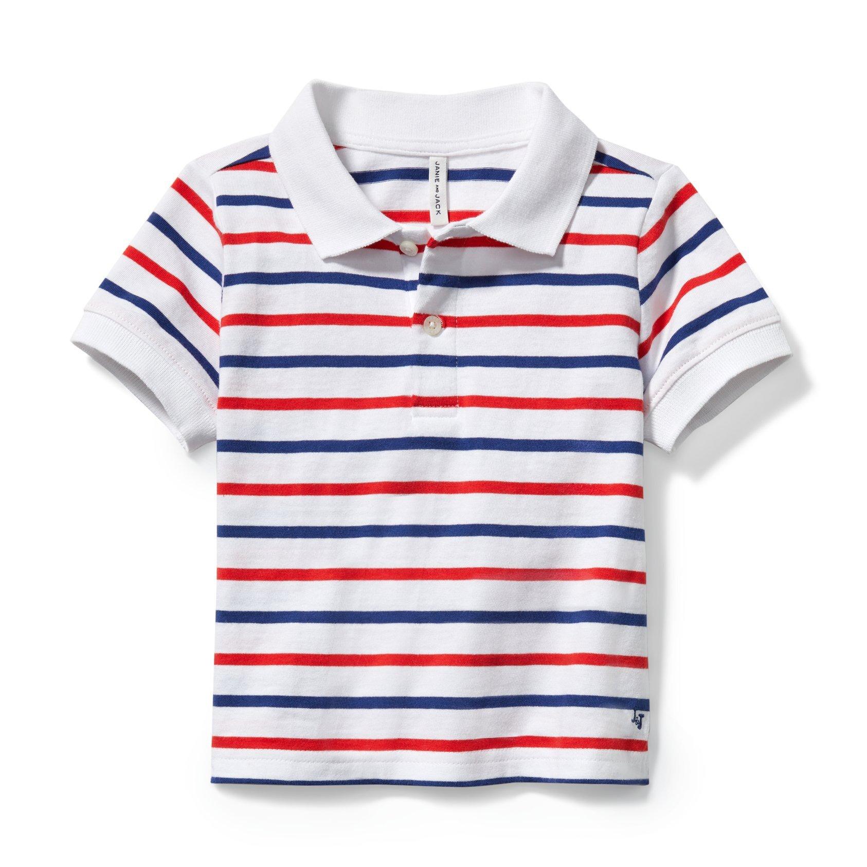 Striped Polo image number 0