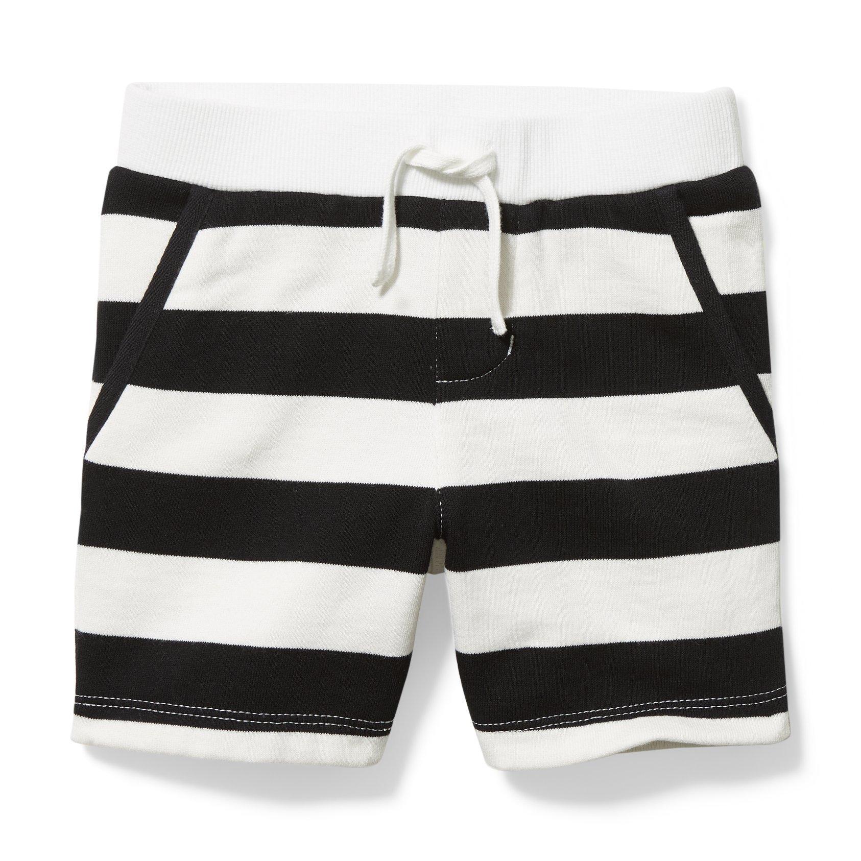 Striped French Terry Short image number 0