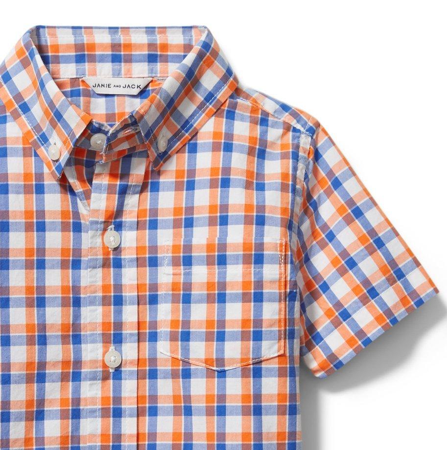 Gingham Poplin Shirt image number 1