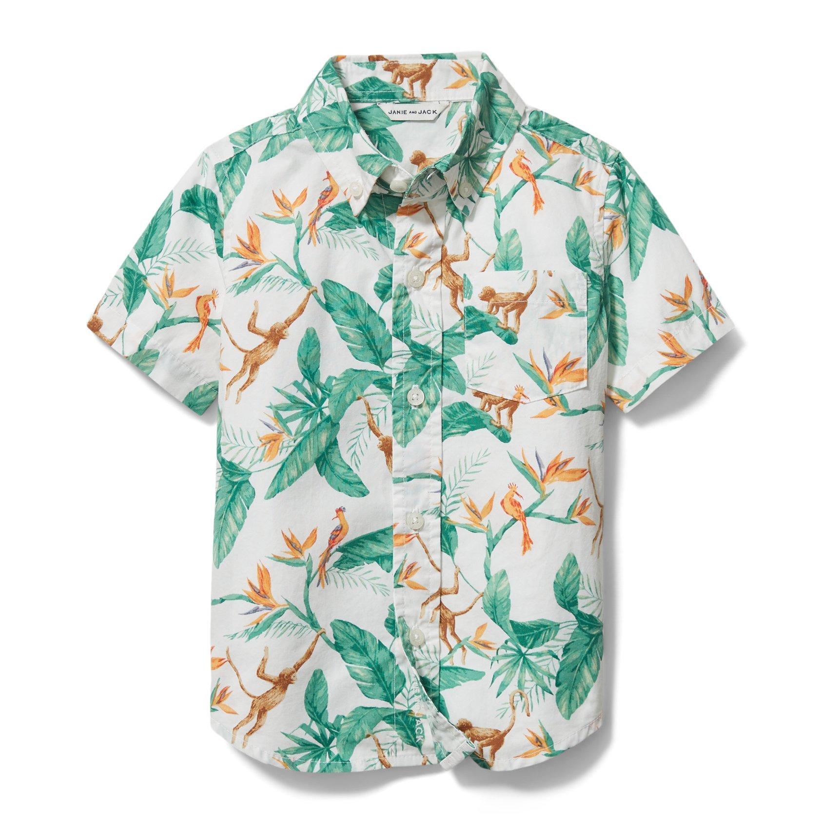 Tropical Poplin Shirt image number 0