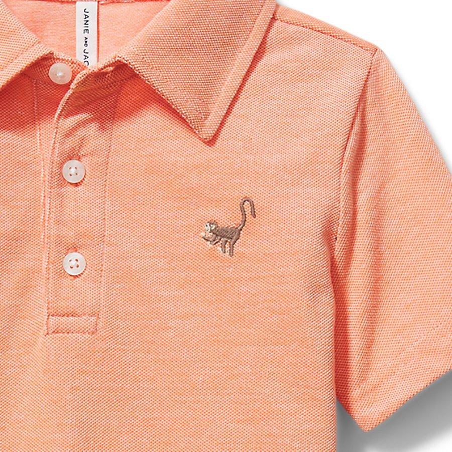 Embroidered Pique Polo image number 1