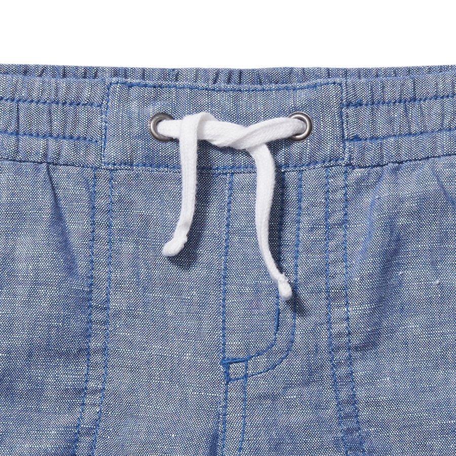 Chambray Linen Pull-On Short image number 1