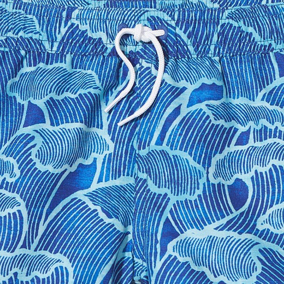 Wave Print Swim Short image number 1