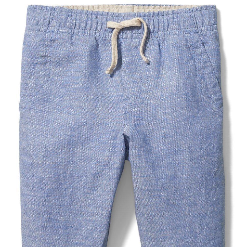 Linen Pull-On Pant image number 1