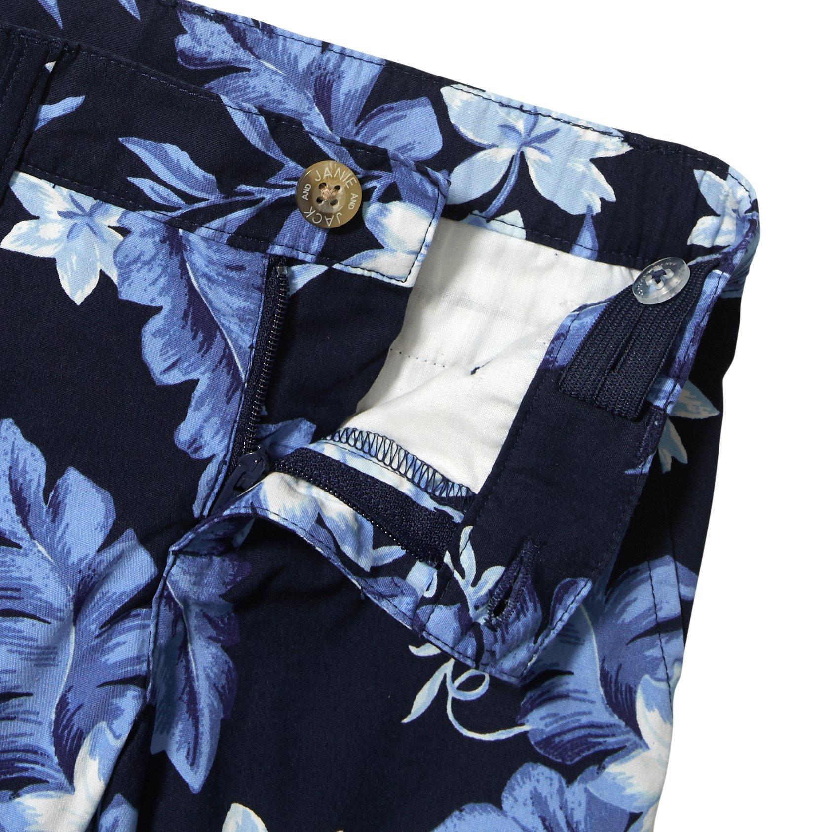 Tropical Floral Poplin Short image number 3