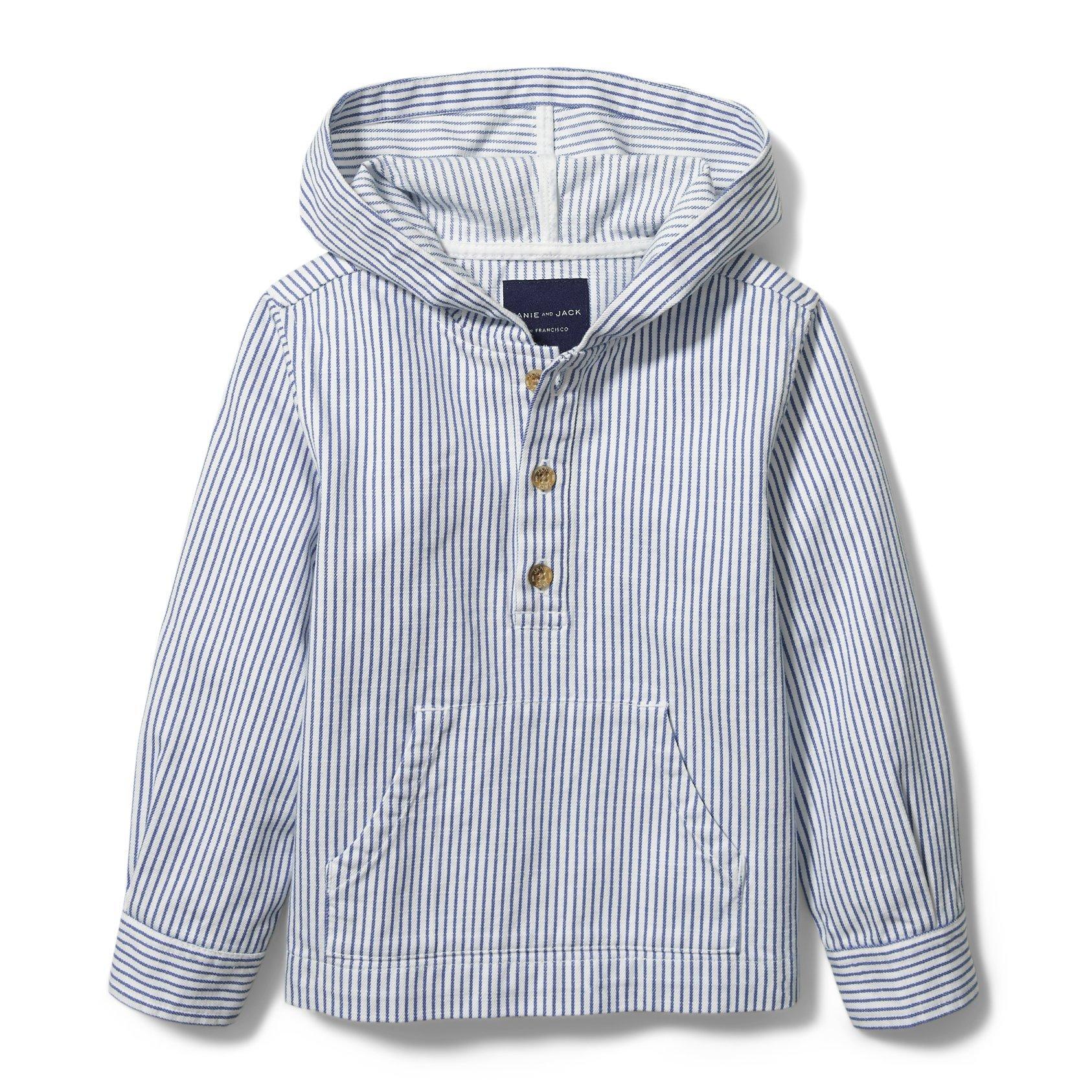 Hooded Twill Sweatshirt image number 0