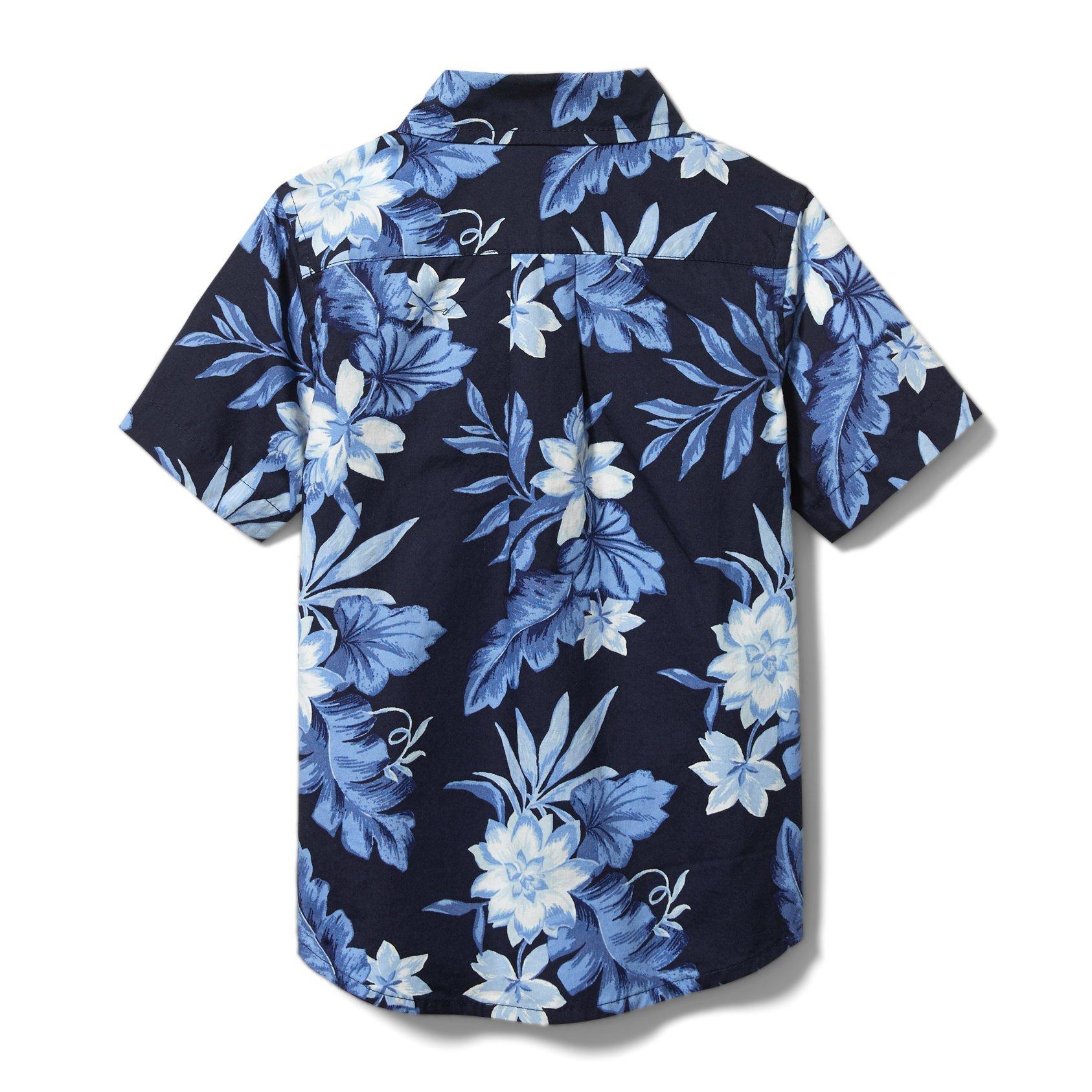 Tropical Floral Poplin Shirt image number 3