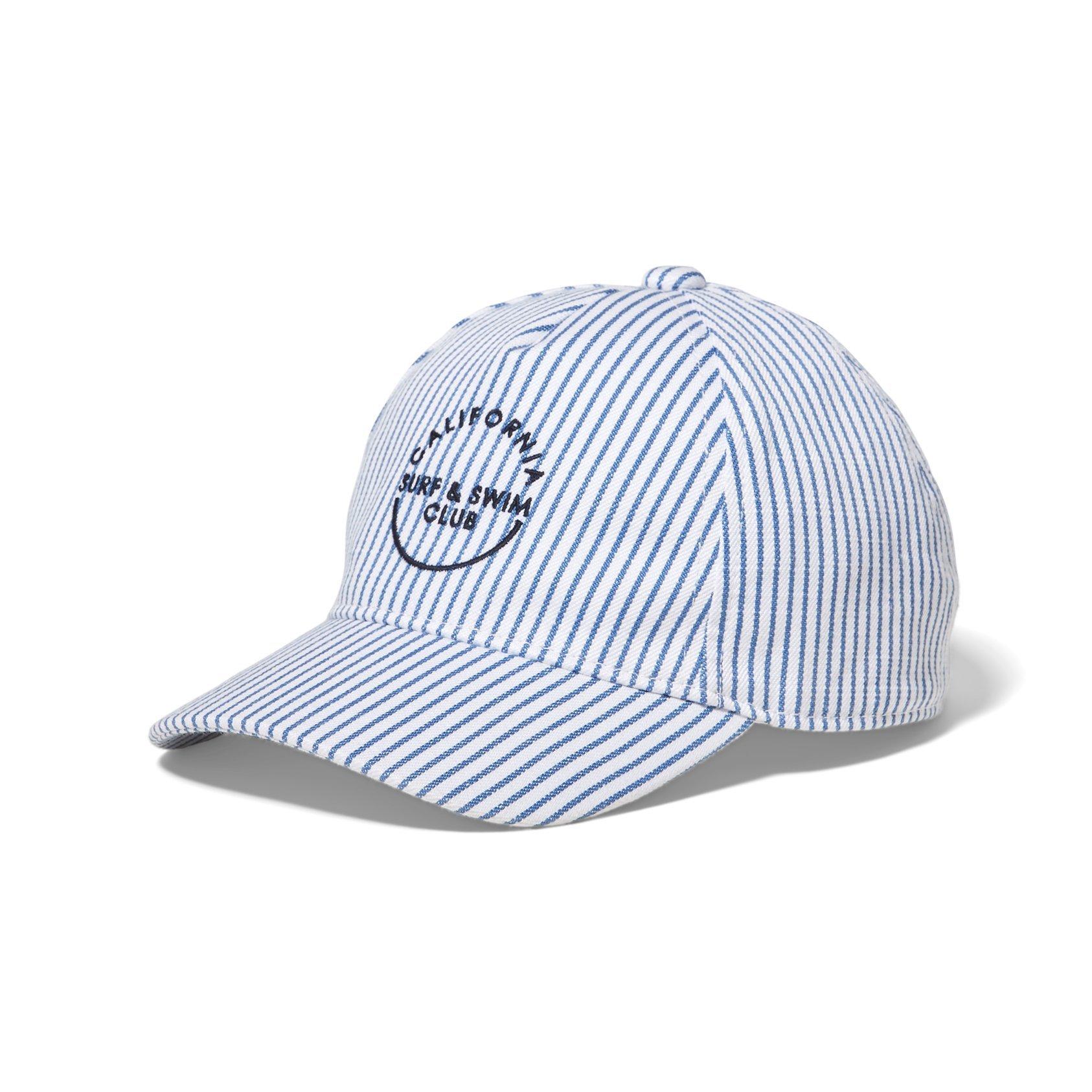 Striped Swim Club Cap