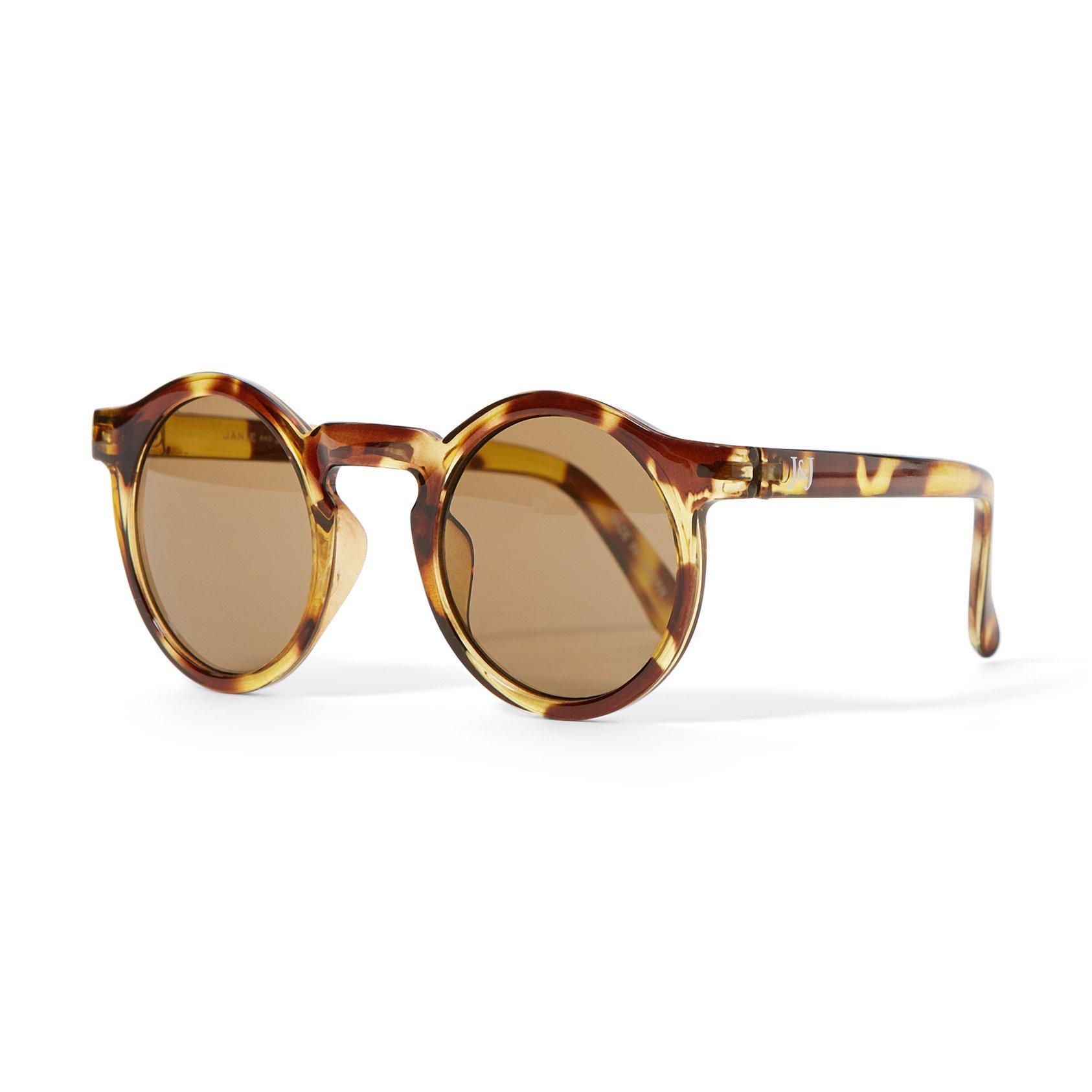 Round Tortoise Sunglasses image number 0