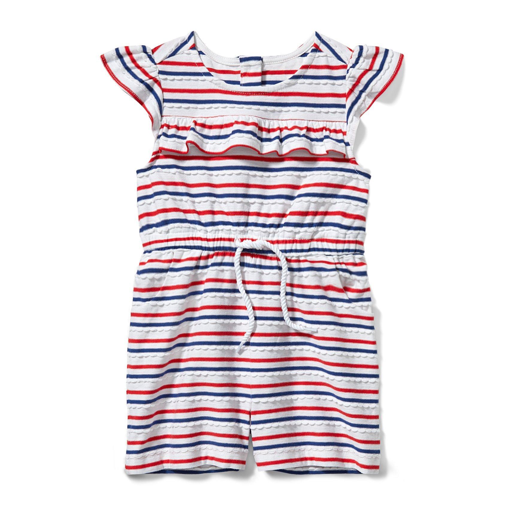 Striped Romper image number 0