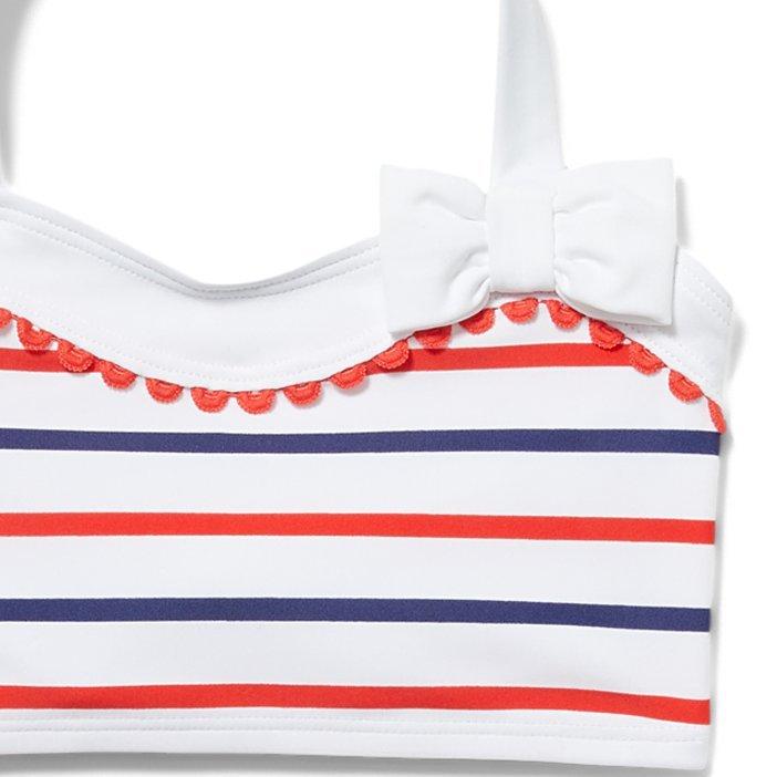 Striped 2-Piece Swimsuit image number 1