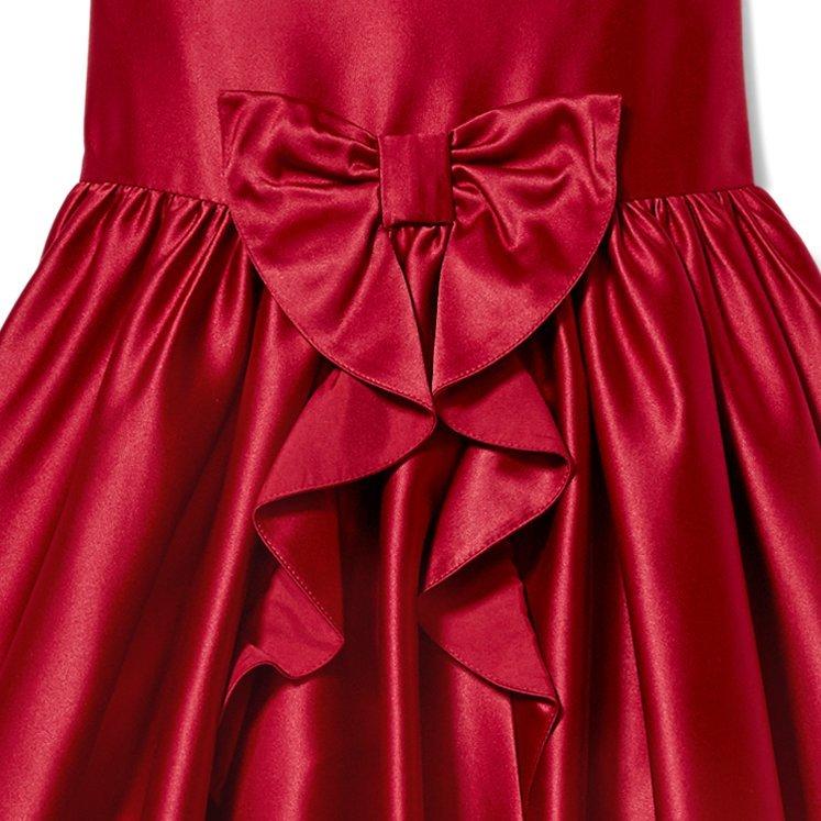 Satin Bow Dress image number 1