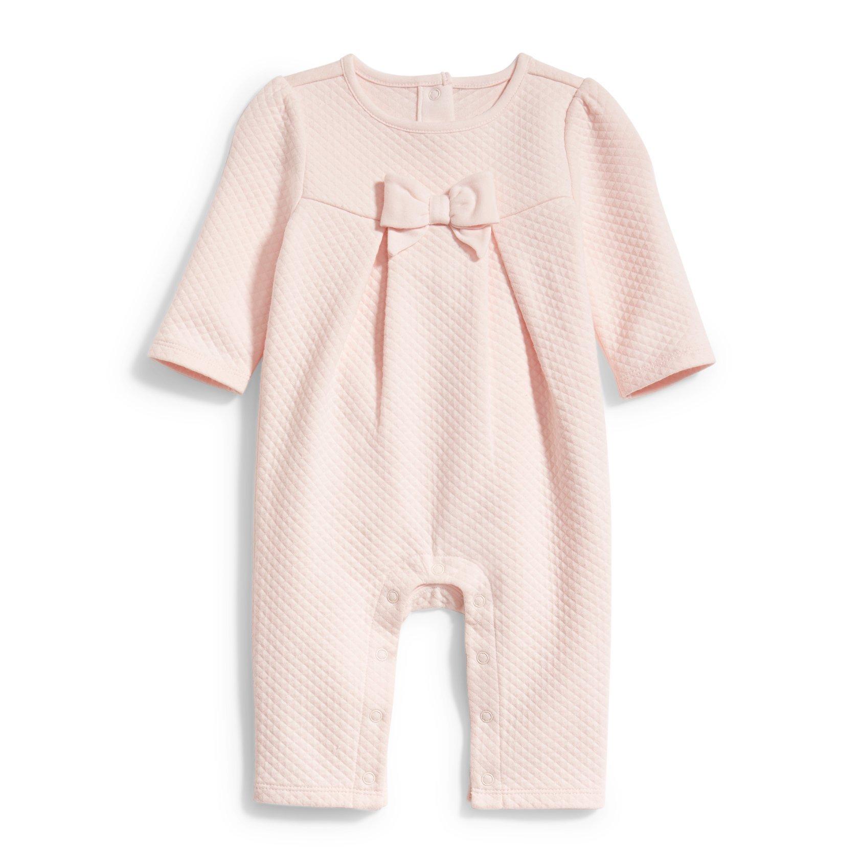 Baby Quilted Bow 1-Piece image number 0