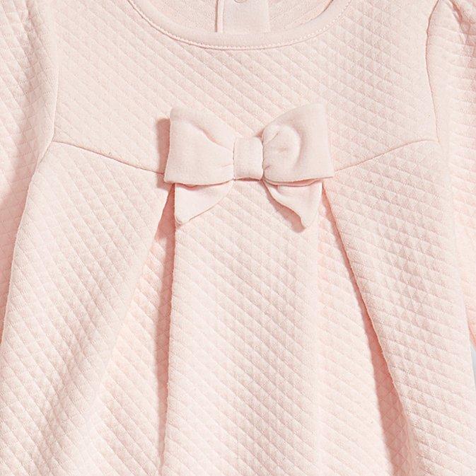Baby Quilted Bow 1-Piece image number 1