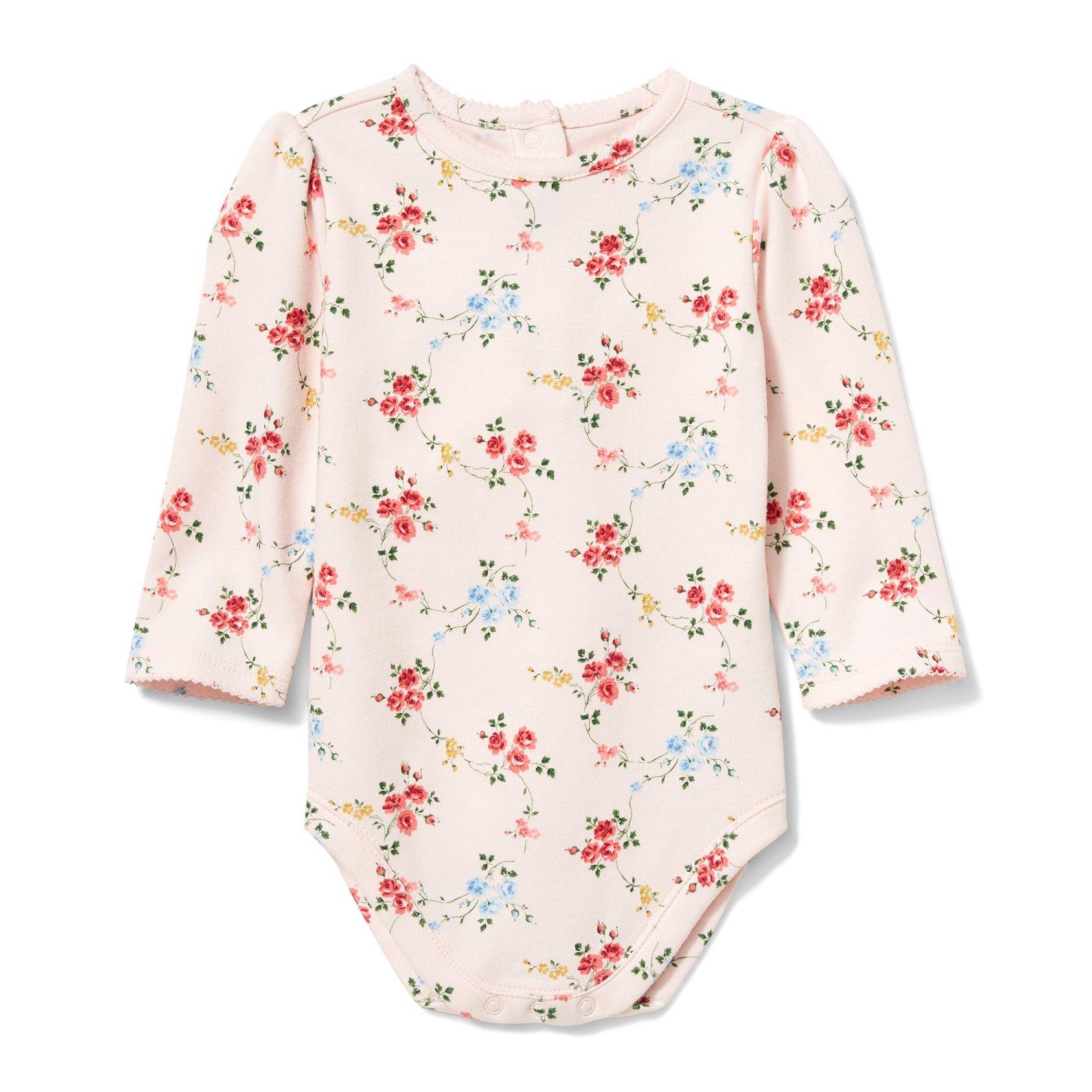 Baby Floral Bodysuit image number 0