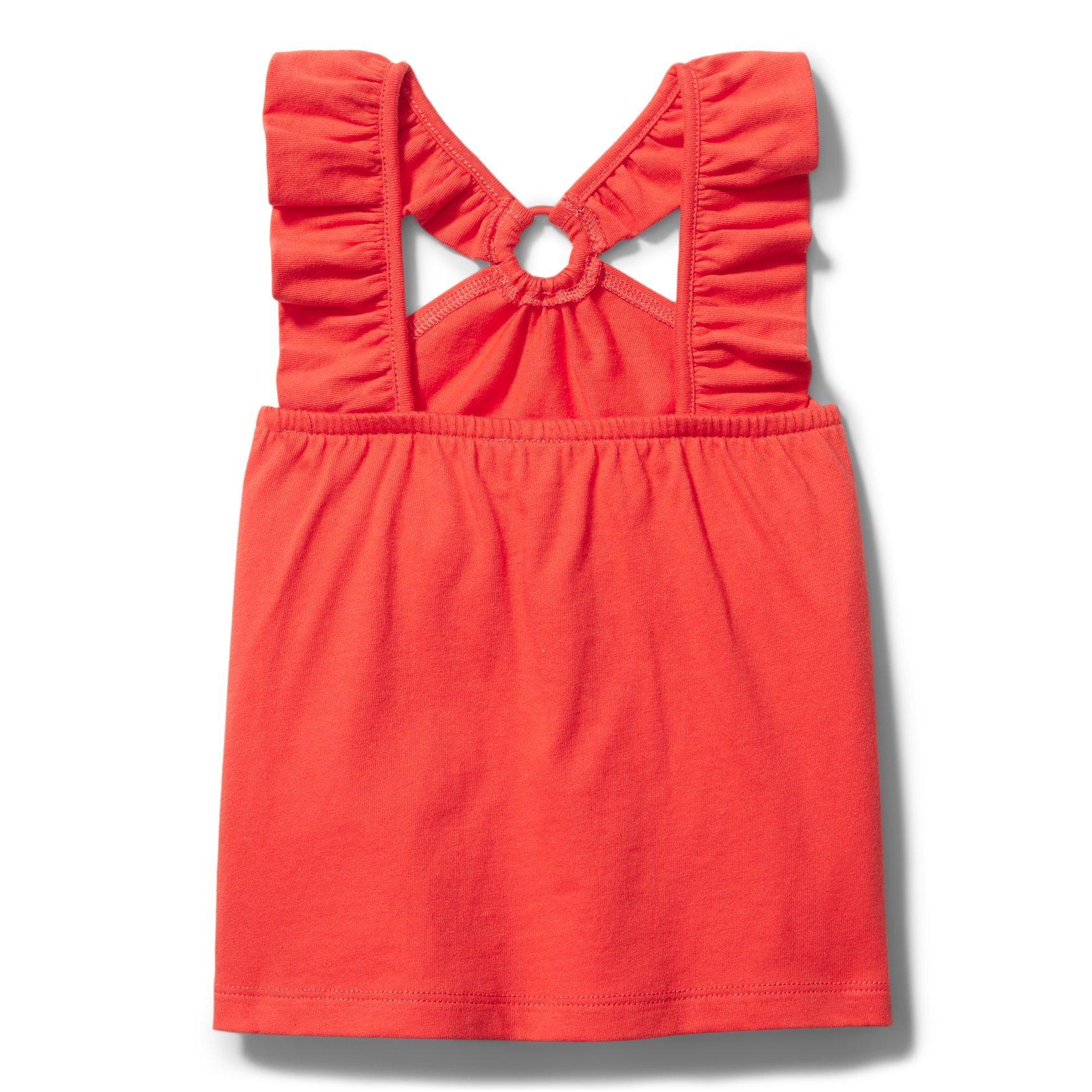 Ruffle Halter Ring Top image number 2