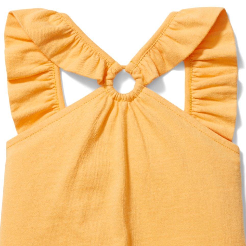 Ruffle Halter Ring Top image number 1