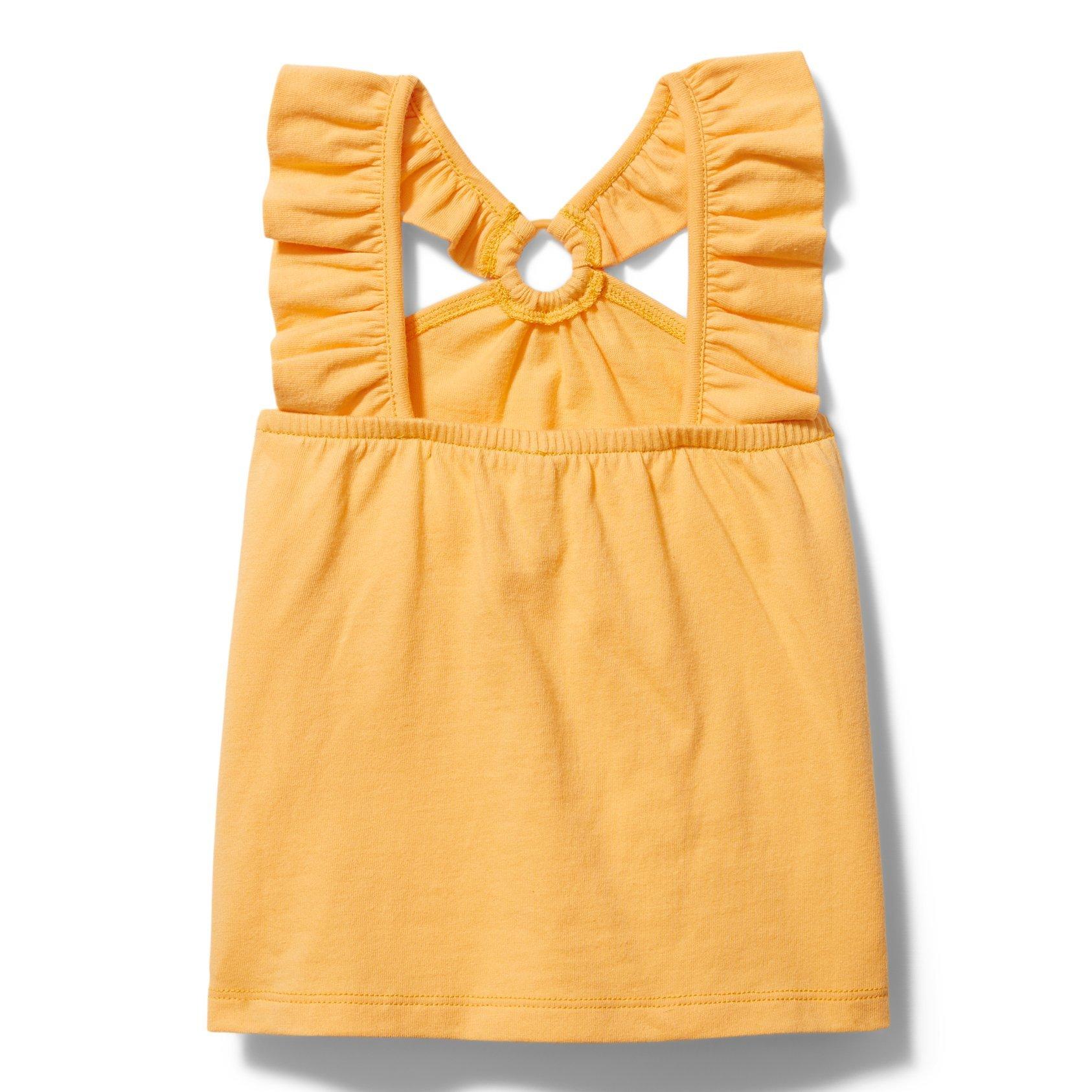 Ruffle Halter Ring Top image number 3