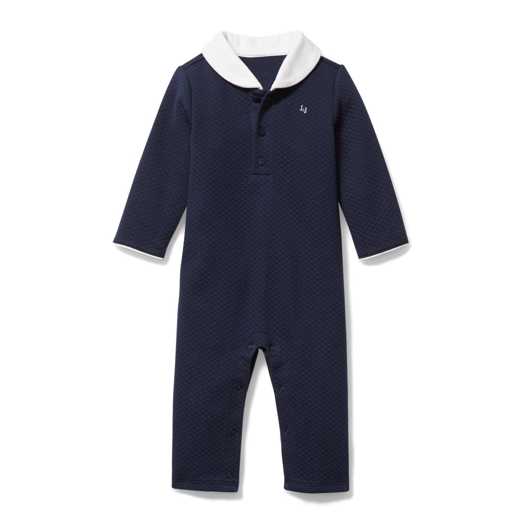 Baby Quilted Collar 1-Piece image number 0