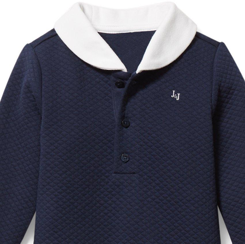 Baby Quilted Collar 1-Piece image number 1